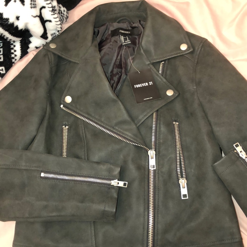 Forever 21 leather jacket